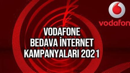 Vodafone Sosyal Medya Bedava İnternet Kampanyaları